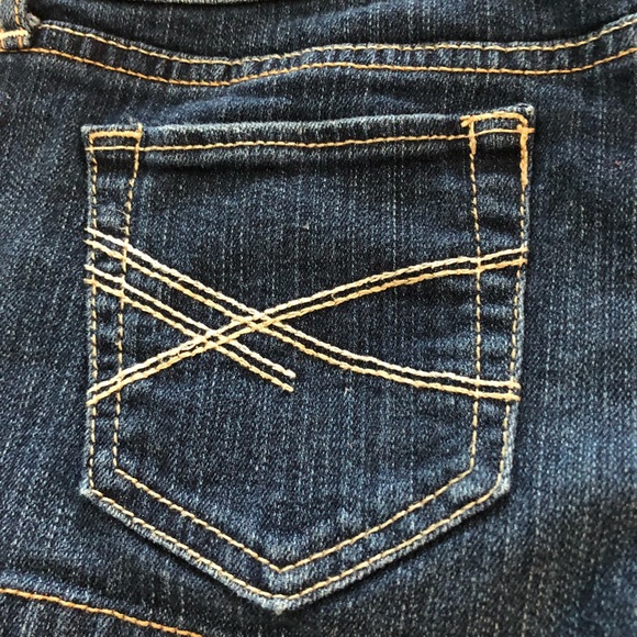 Aeropostale Denim Jean Shorts Size 3/4 - Picture 3 of 5